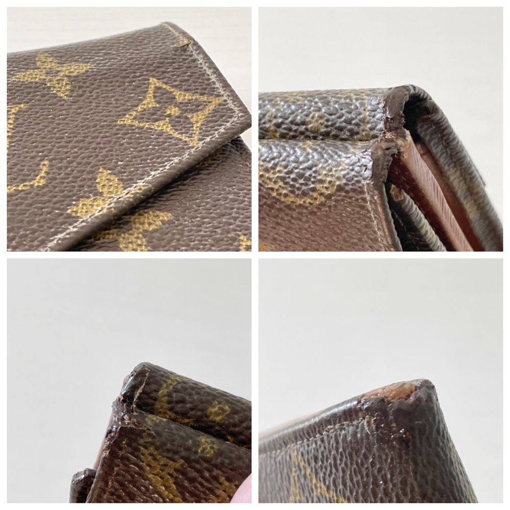 Louis Vuitton brown monogram canvas vintage compact wallet - Picture 5 of 9
